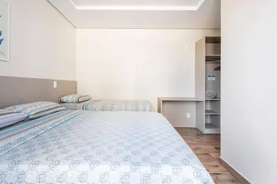 Uma cama ou camas num quarto em Casa Neves em Bombas