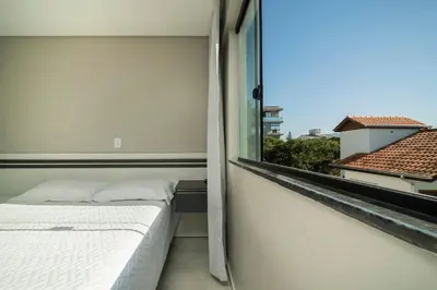 Uma cama ou camas num quarto em Residencial Florida Premium