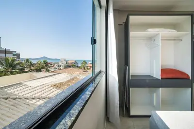 Uma varanda ou terraço em Residencial Florida Premium