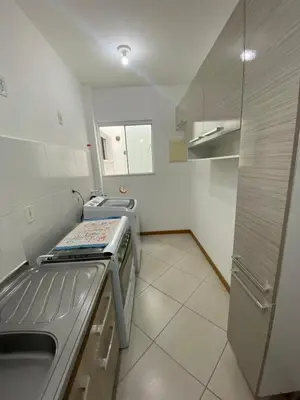 A cozinha ou kitchenette de Apartamento Aconchegante