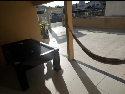 Uma varanda ou terraço em Casa de férias