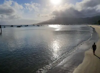 Paisagem natural perto da casa de férias