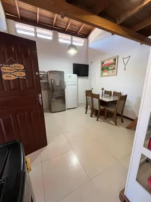 A cozinha ou kitchenette de Casa na Praia de Palmas