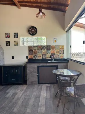 A planta de Casa na Praia de Palmas