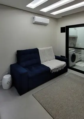 A planta de Apartamento Amplo próximo Praia