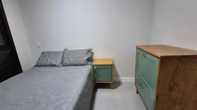 A planta de Apartamento Amplo próximo Praia