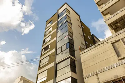 O edifício onde o apartamento está situado