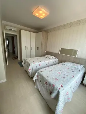 A planta de FRENTE MAR - 3 SUITES - 2 VAGAS