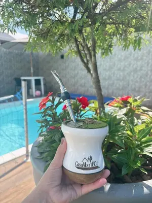 A piscina em ou perto de Casa com piscina Balneário Camboriú CasaAlbertiBc