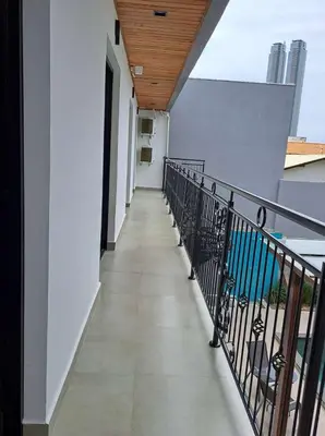 Uma varanda ou terraço em Hospedaria da Barra BC