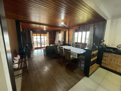A planta de Casa deck caixa d´aço