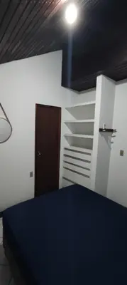 Uma cama ou camas num quarto em Cabelera's House