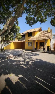 O edifício onde a casa de férias está situado