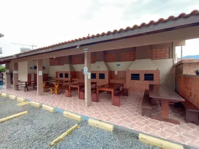 Uma varanda ou terraço em Apartamento Canto Da Praia Itapema