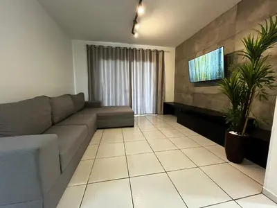 Uma área de estar em House 19