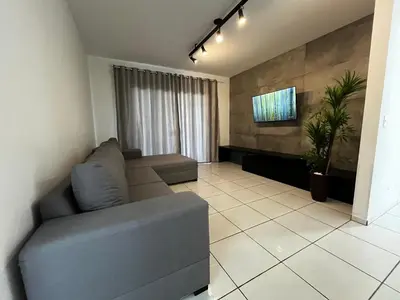 Uma área de estar em House 19