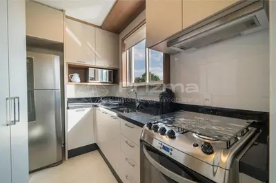 A cozinha ou kitchenette de Mario Guilherme - Apto 202 - Lindo apartamento condomínio de alto padrão com piscina e academia.