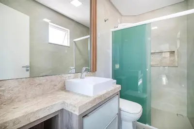 A planta de Apartamento duplex térreo com super SPA