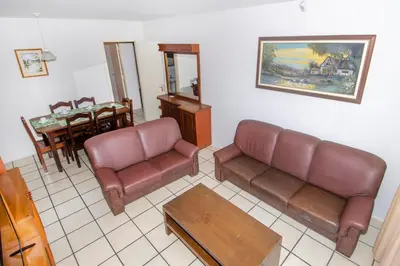 Uma área de estar em Residencial Primavera