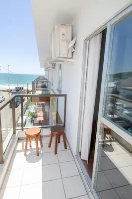 Uma varanda ou terraço em Residencial Primavera