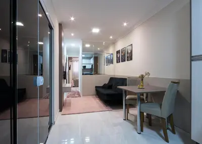 A cozinha ou kitchenette de Hotel Gigante Beach Itapema