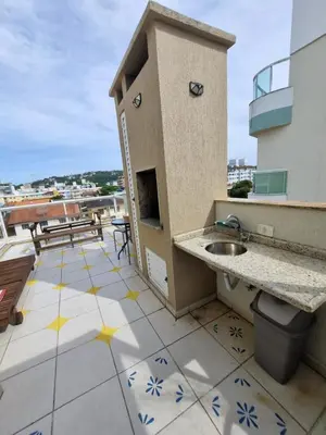Uma varanda ou terraço em Cobertura Duplex 250m da Praia, Férias Perfeitas